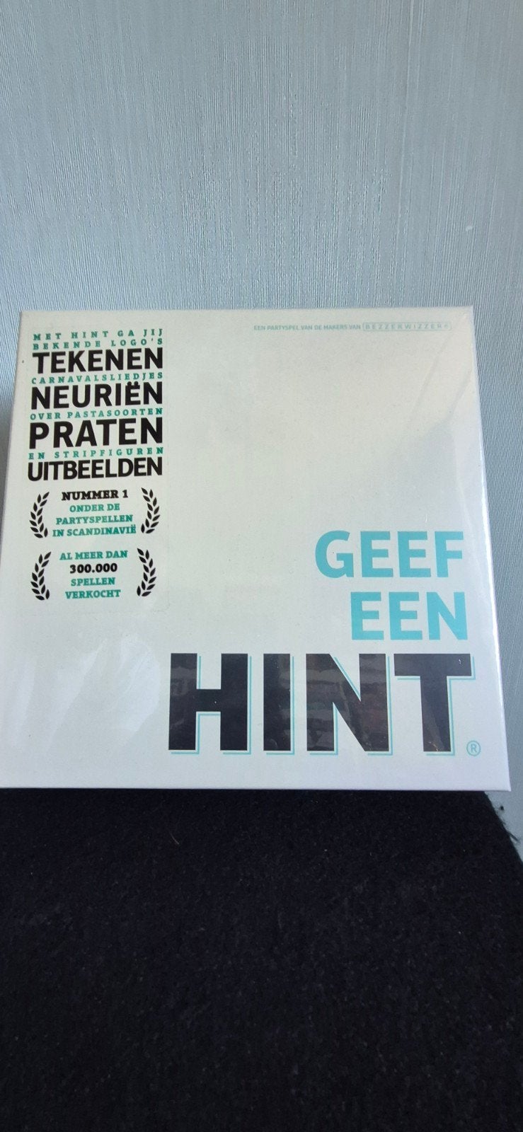 bordspel geef een hint (nieuw), Drie of vier spelers, Ophalen, Nieuw, Bezzerwizzer Studio