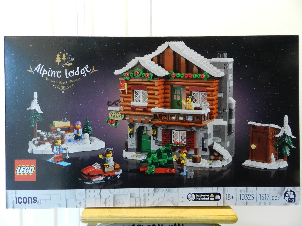 LEGO ICONS Skihut (10325), Nieuw, Ophalen of Verzenden, Icons, Complete set