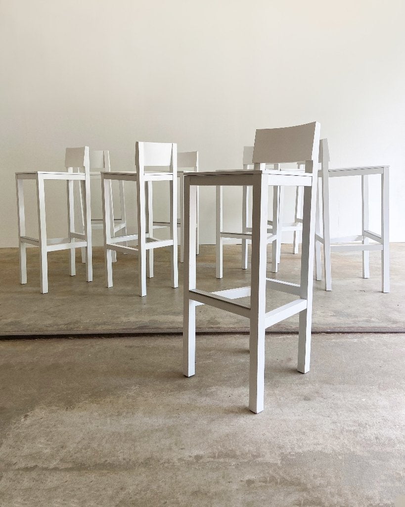 4x Moooi AVL Shaker barkruk design Atelier van Lieshout, Ophalen, Gebruikt, Molenakkerstraat 10b, Met voetsteun
