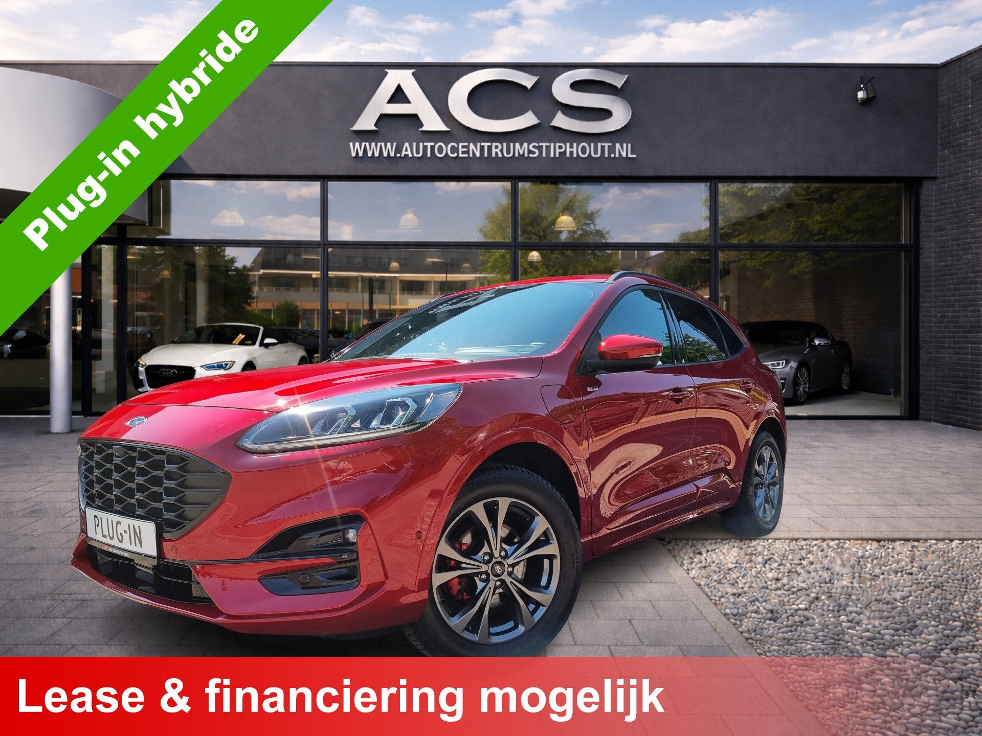 Ford Kuga 2.5 PHEV ST-Line X | Ad.cruise | Head-Up | Winterp, Auto's, Ford, Bedrijf, Te koop, Kuga, ABS, Achteruitrijcamera, Adaptive Cruise Control