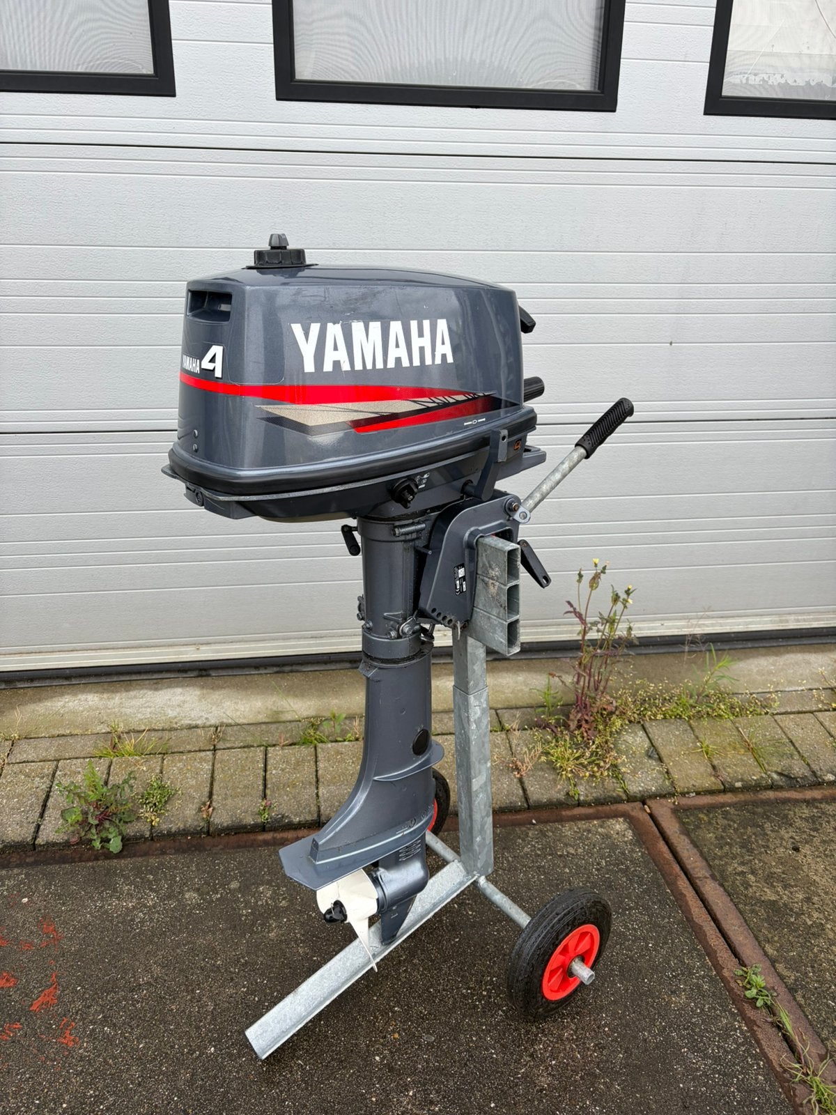 Yamaha 4pk 2takt kortstaart, Ophalen, Zo goed als nieuw, Motor en Techniek, Zeilboot of Motorboot