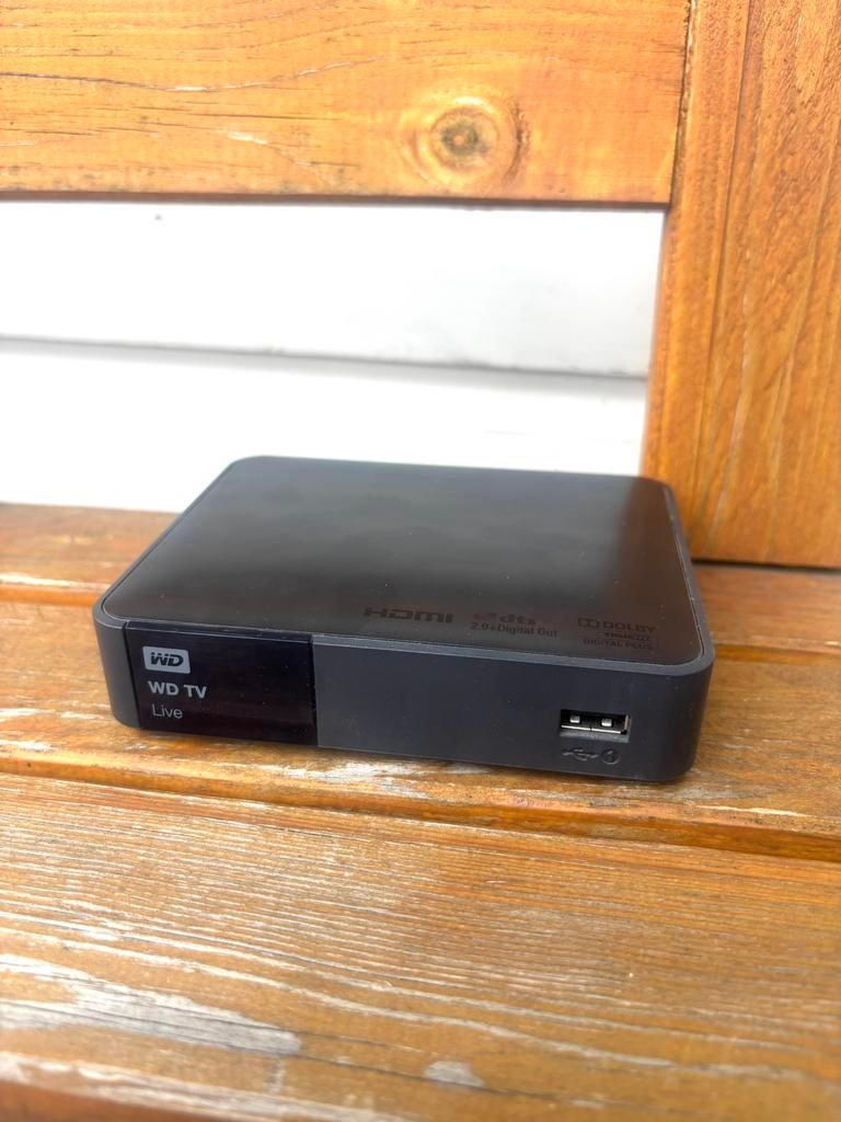WD TV Live streaming media player, Ophalen of Verzenden, Zo goed als nieuw