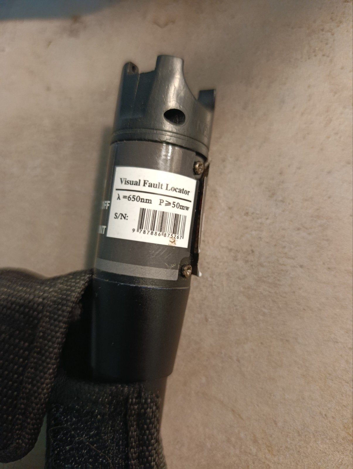 laserpen, Ophalen