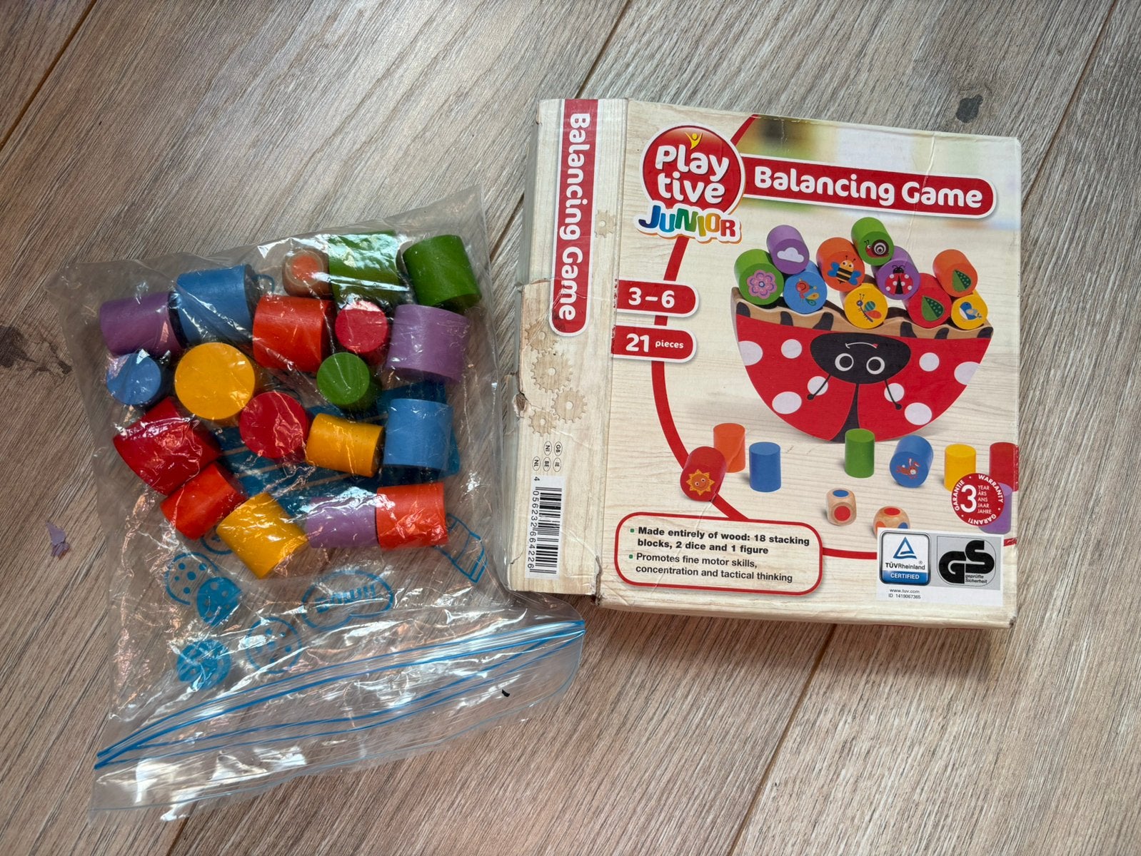 Houten balanceer spel, Ophalen of Verzenden, Zo goed als nieuw