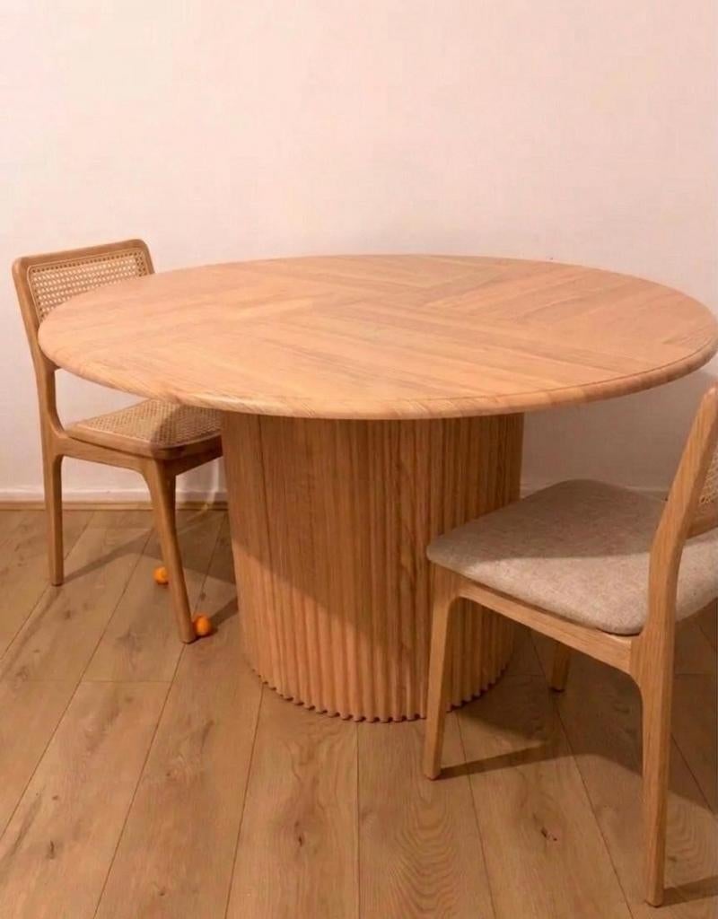 Nieuwe ronde eettafel (120cm), Huis en Inrichting, Rond, Nieuw, Ophalen of Verzenden, 100 tot 150 cm