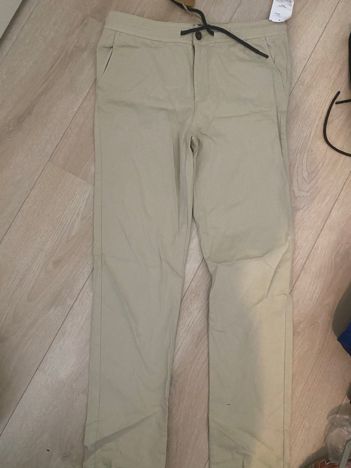 Nieuwe beige broek van El Polpo, maat 14, Ophalen of Verzenden, Nieuw