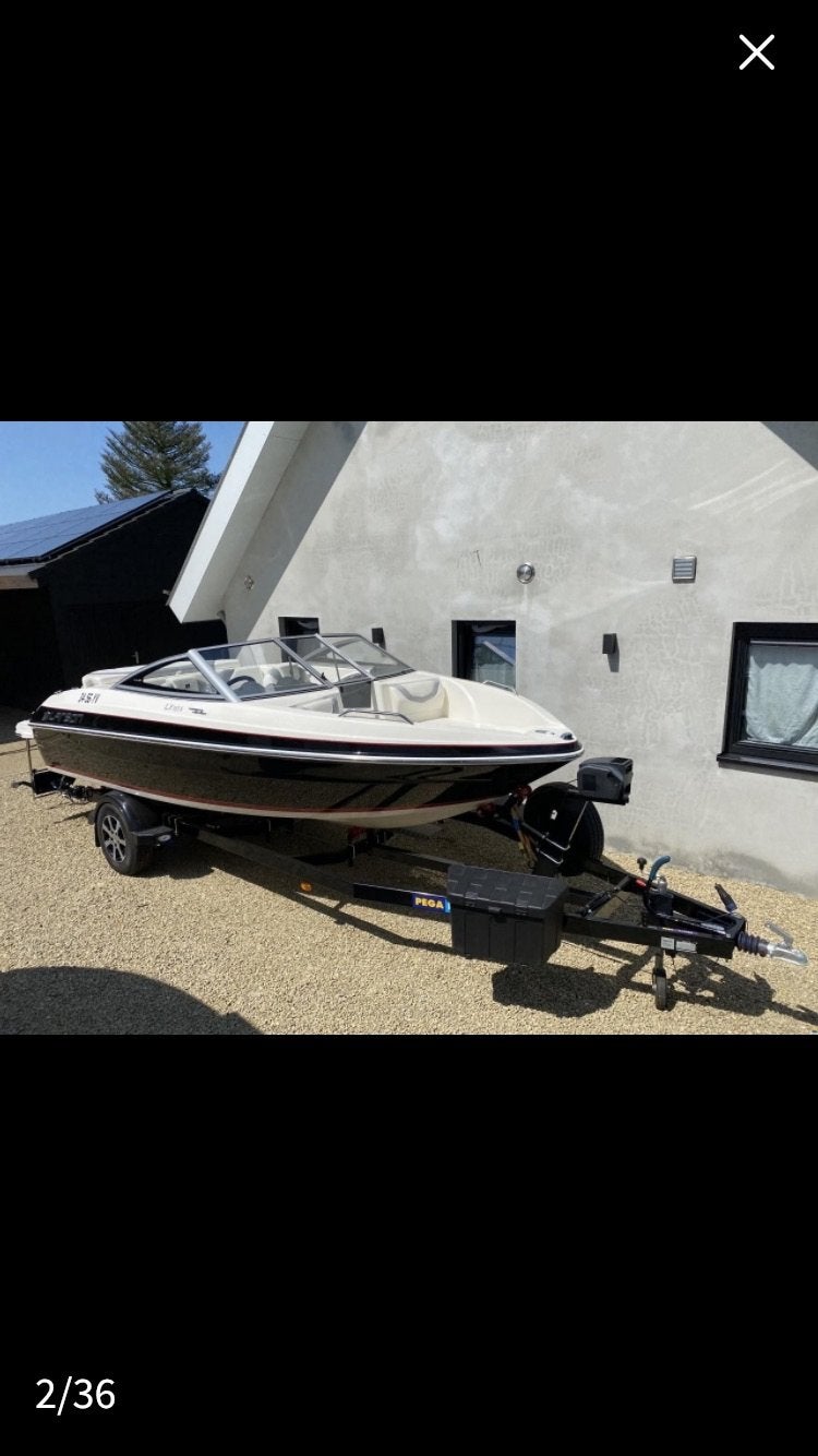 Prachtige Larson LX185S Speedboot met Pega Trailer, Overige merken, Binnenboordmotor, Trailer, Polyester