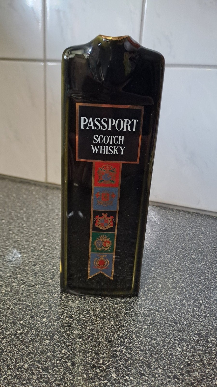 Vintage Wade PM Passport Scotch Whisky Waterkan, Ophalen of Verzenden