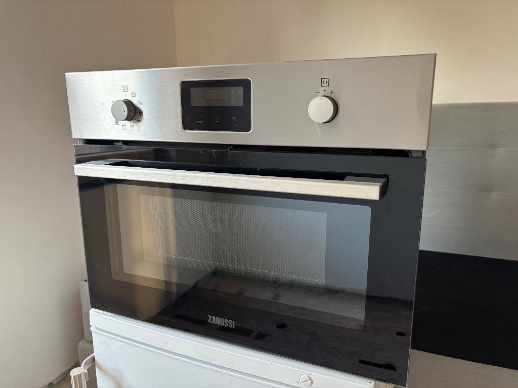 Zanussi combi oven met magnetron - 45cm inbouwhoogte, Ophalen, 45 tot 50 cm, Zanussi, Inbouw