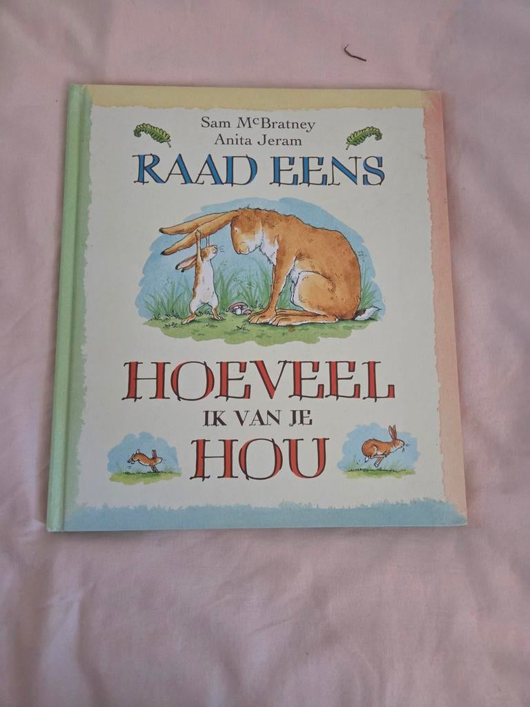 Raad eens hoeveel ik van je hou - Sam McBratney, Anita Jeram, Ophalen of Verzenden, Zo goed als nieuw, Sam McBratney, 2 tot 3 jaar
