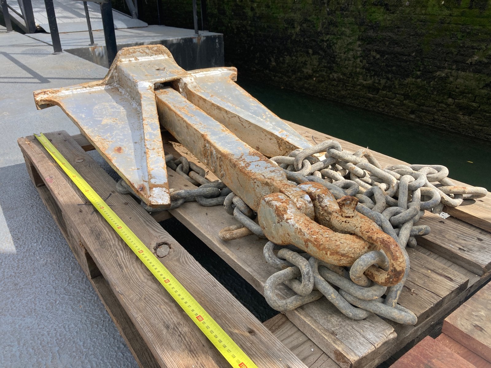 Anker 100kg - Klipanker/d’Hone Anker, Ophalen, Gebruikt, Overige typen