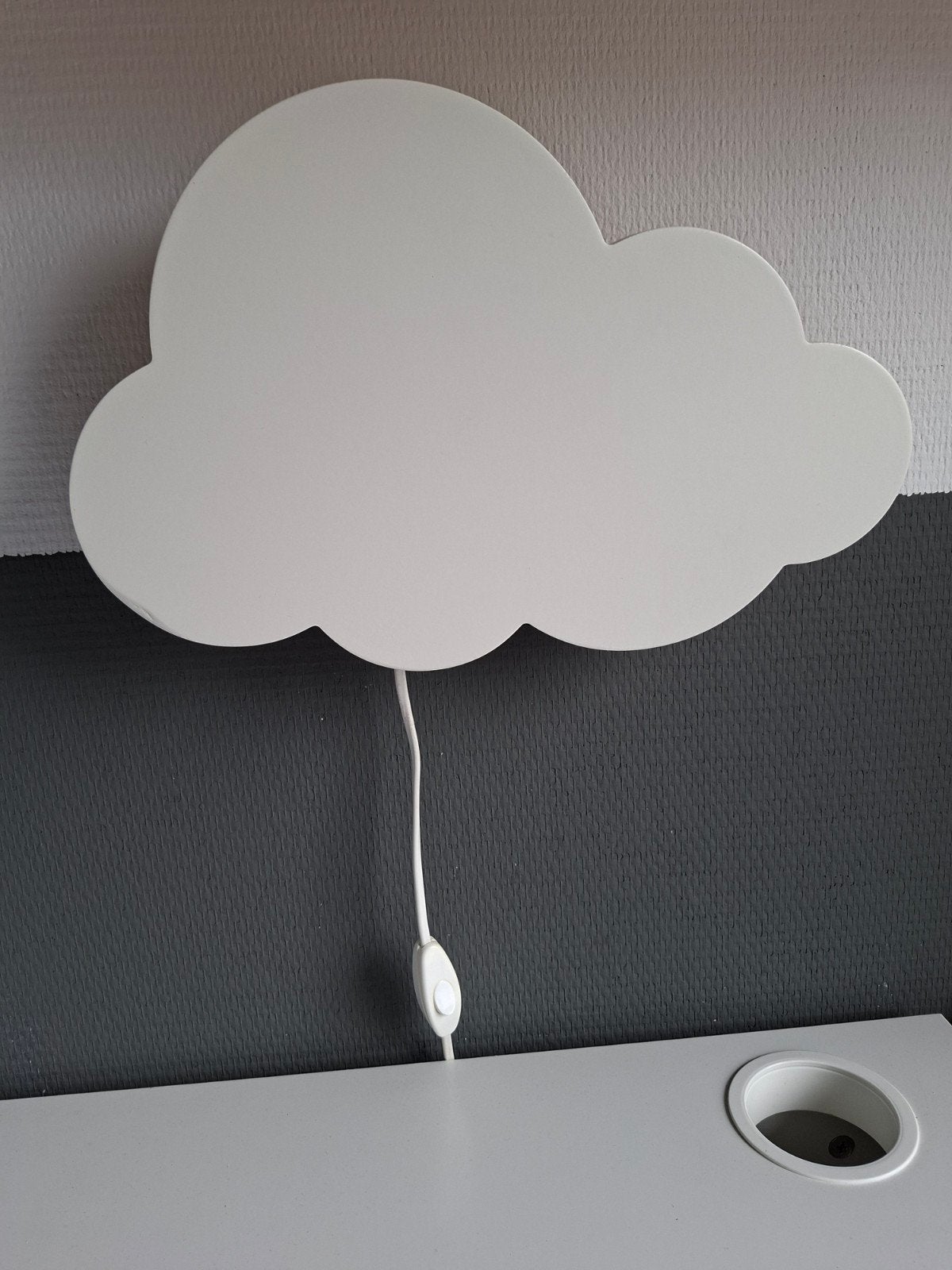 Lampje wolk wit, Ophalen of Verzenden, Lamp