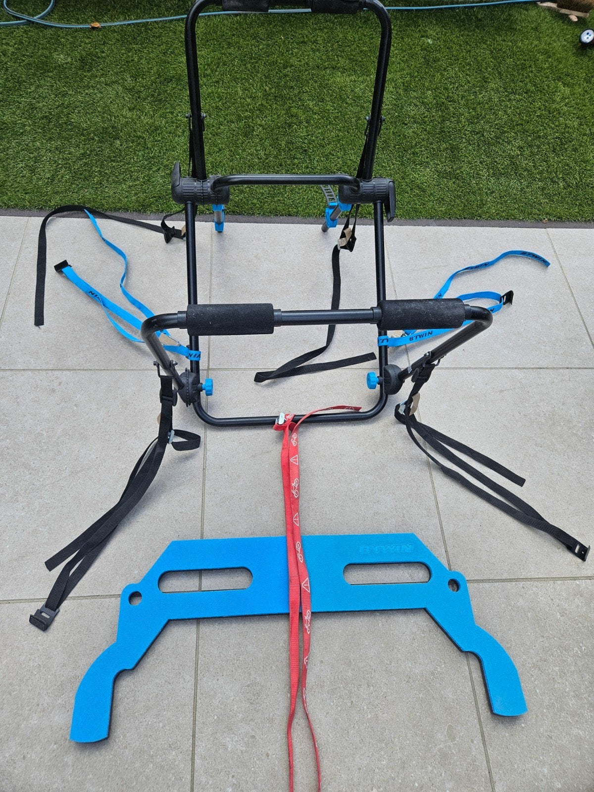 Fietsendrager voor achterklep - Decathlon Bike Car ER320, Ophalen, 2 fietsen, Gebruikt, Achterklepdrager