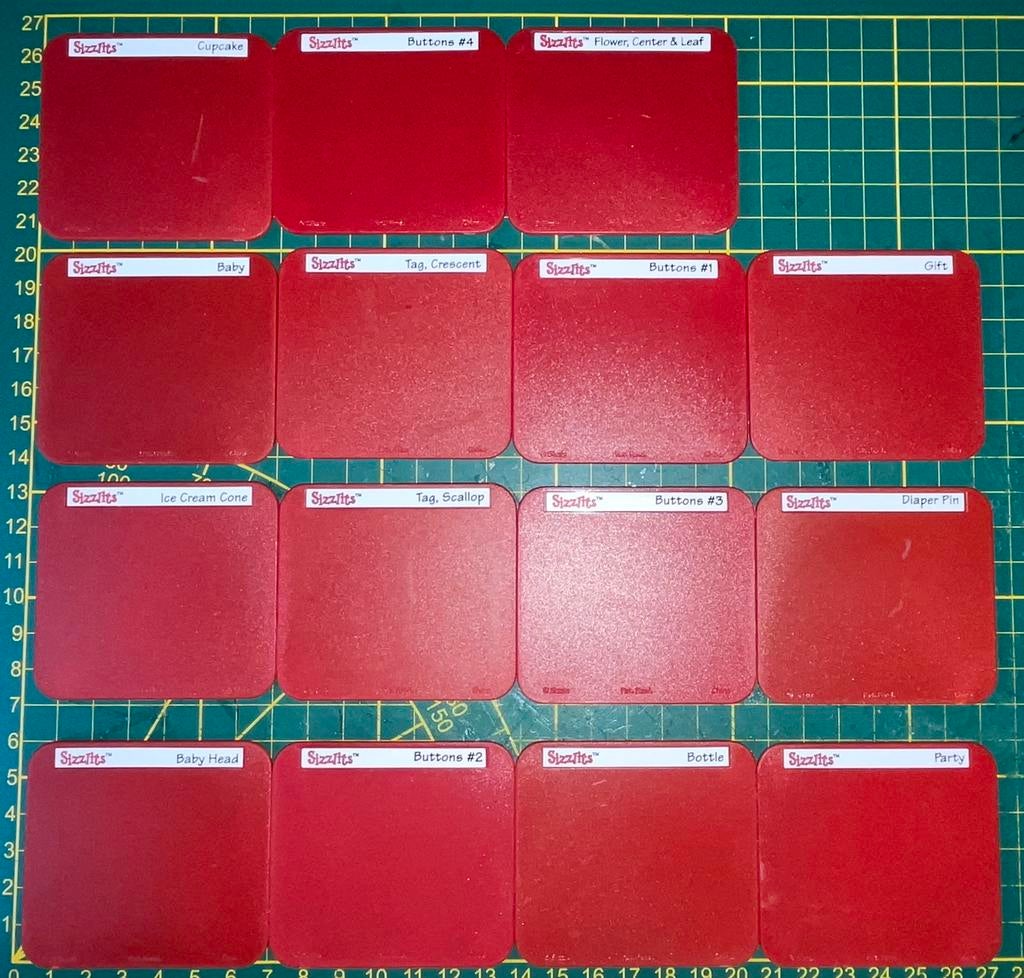 Sizzix Sizzlits snijmallen, Ophalen of Verzenden, Nieuw, Overige thema's, Pons of Mal