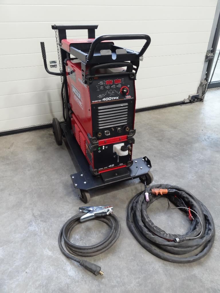 Tig lasapparaat Lincoln Invertec 400 TPX watergekoeld PULS