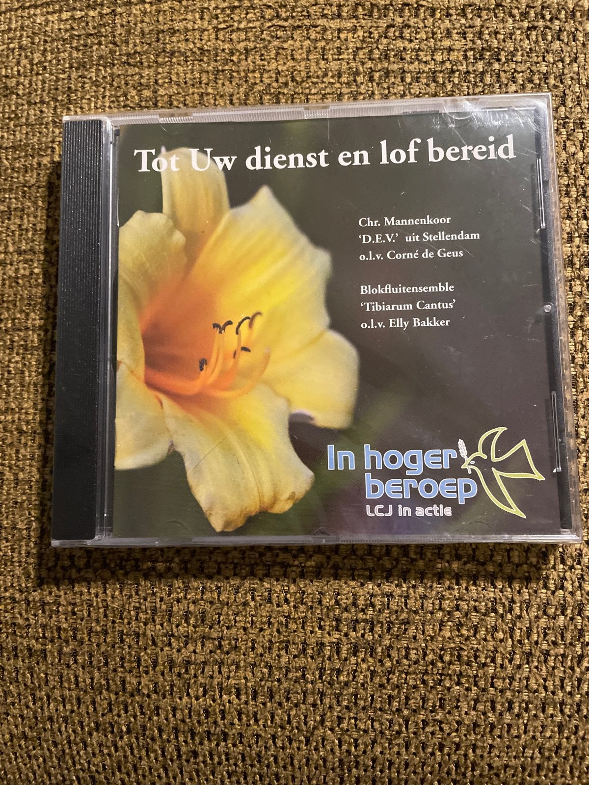 Tot Uw dienst en lof bereid - Chr. Mannenkoor 'D.E.V.', Orgel, Geestelijke liederen, Ophalen of Verzenden, Inclusief boekje