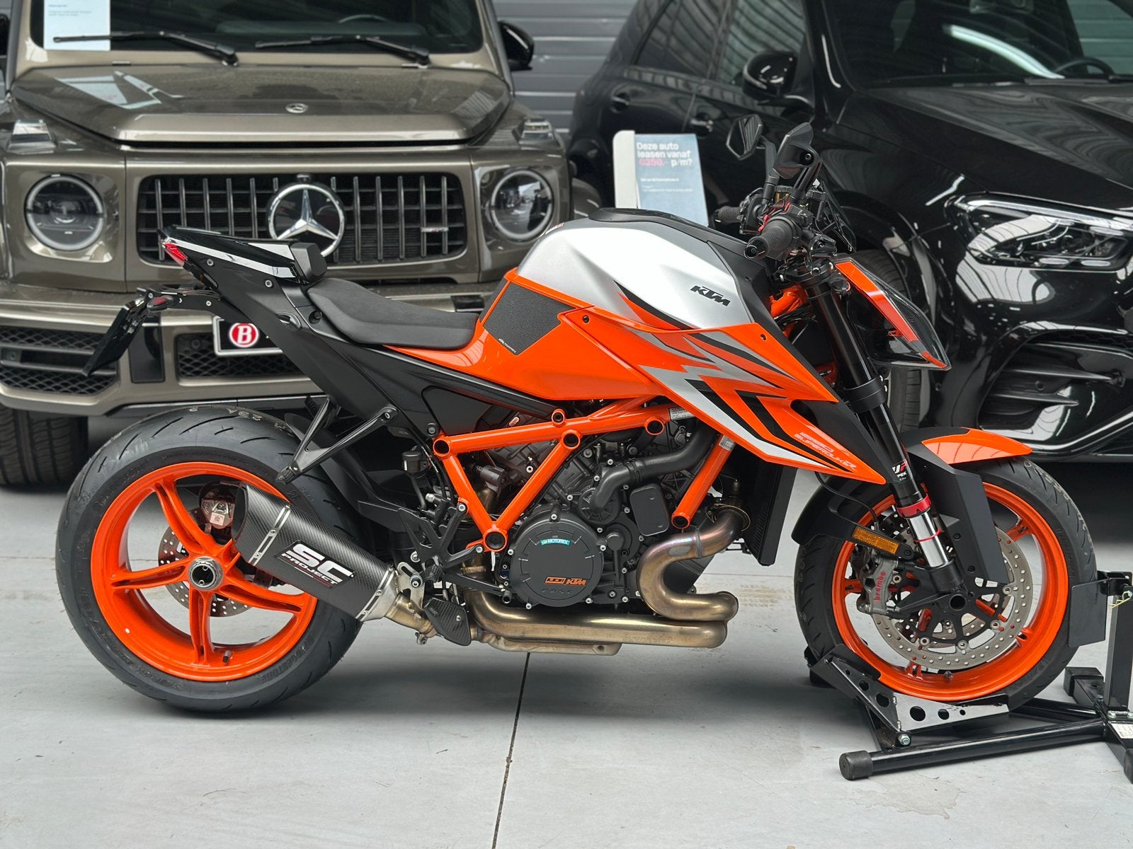 KTM 1290 Superduke R | SC Project | nieuwe banden| onderhoud, 2 cilinders, Traction Control, Occasion, Bedrijf