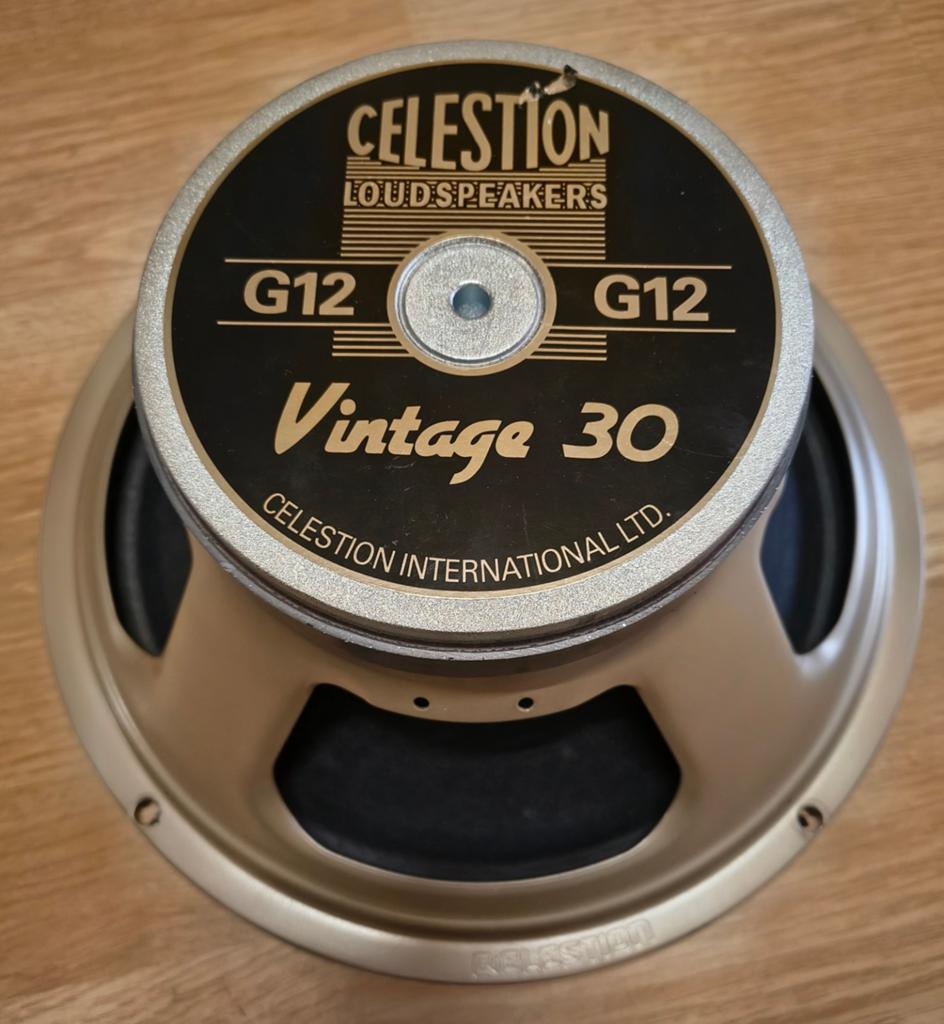 Celestion Vintage 30 speaker - 8 ohm, Ophalen of Verzenden, Gebruikt, Gitaar, 50 tot 100 watt