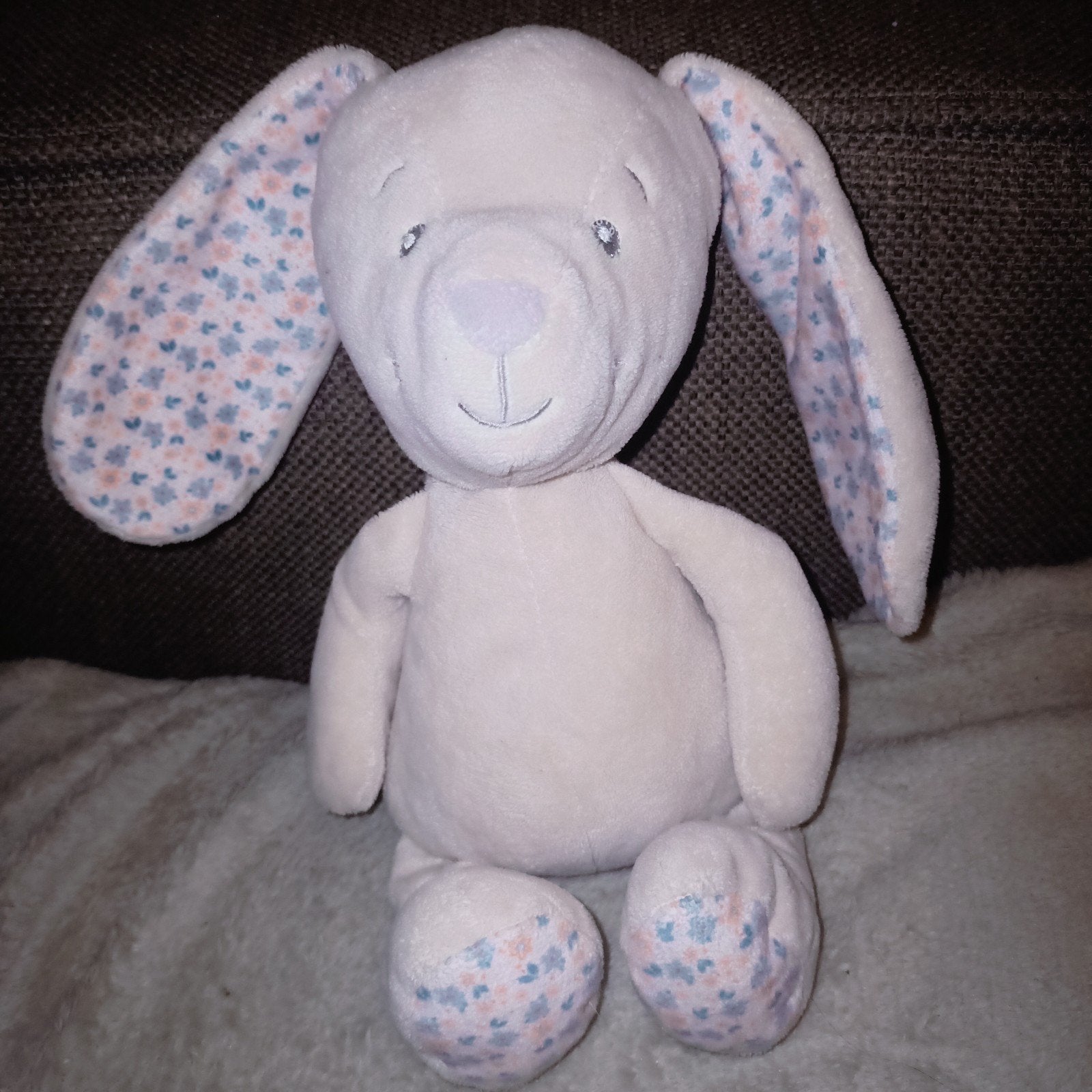 Nicotoy konijn met muziekdoos., Konijn, Ophalen of Verzenden, Zo goed als nieuw, Middelgroot (20 tot 80 cm)