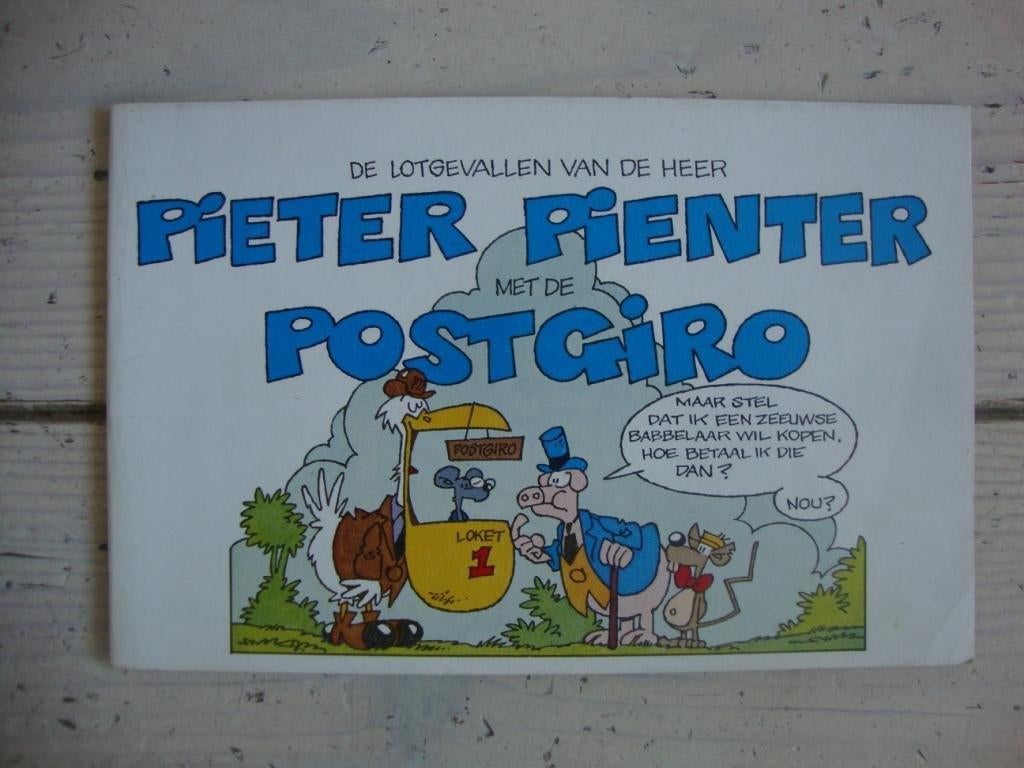 De lotgevallen van de heer Pieter Pienter, Boeken, Gelezen, Eén stripboek, Ophalen of Verzenden, Peter de Smet