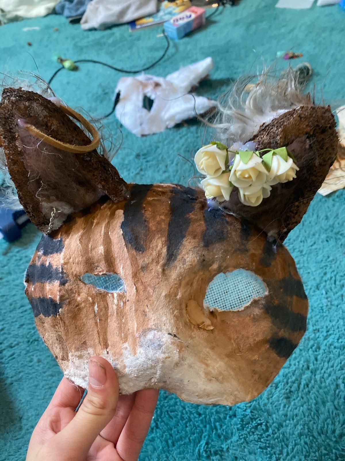 Handgemaakt Kattenmasker, Ophalen, Gebruikt, Handgemaakt, Dieren