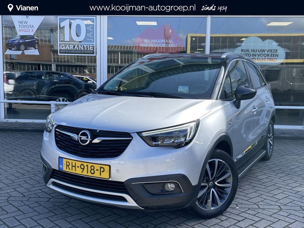 Opel Crossland X 1.2 Turbo Innovation Riem al gedaan, keurig, Voorwielaandrijving, Gebruikt, Euro 6, 1199 cc