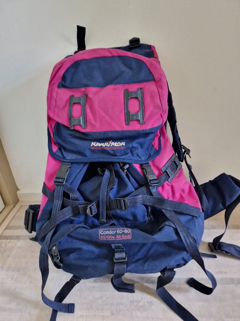 Karrimor rugzak 60 - 80 liter, Ophalen of Verzenden, Gebruikt, Rugzak