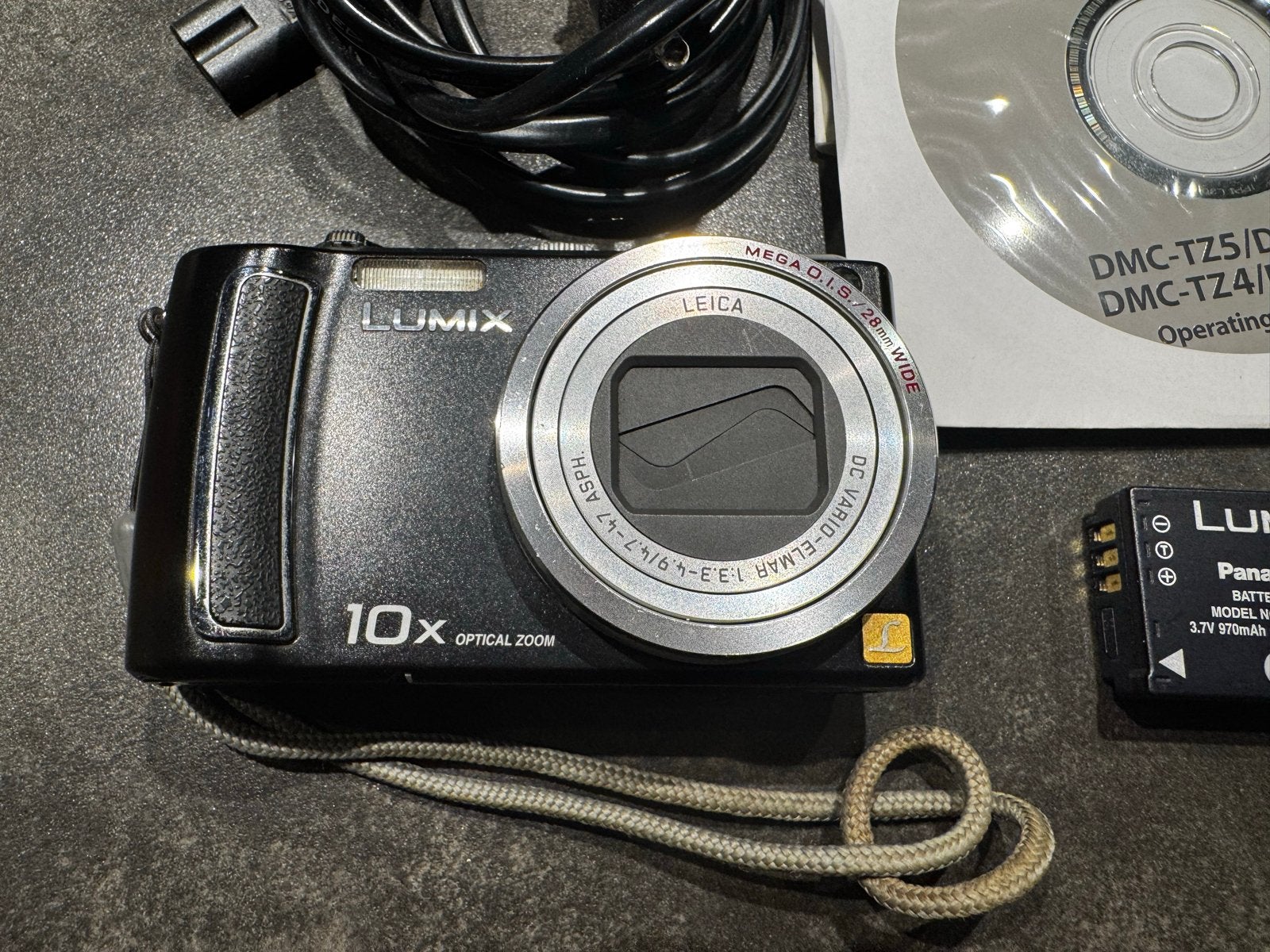 Panasonic Lumix DMC-TZ5 Compactcamera met 10x Optische Zoom, Ingebouwde flitser, Gebruikt, Panasonic, Verzenden