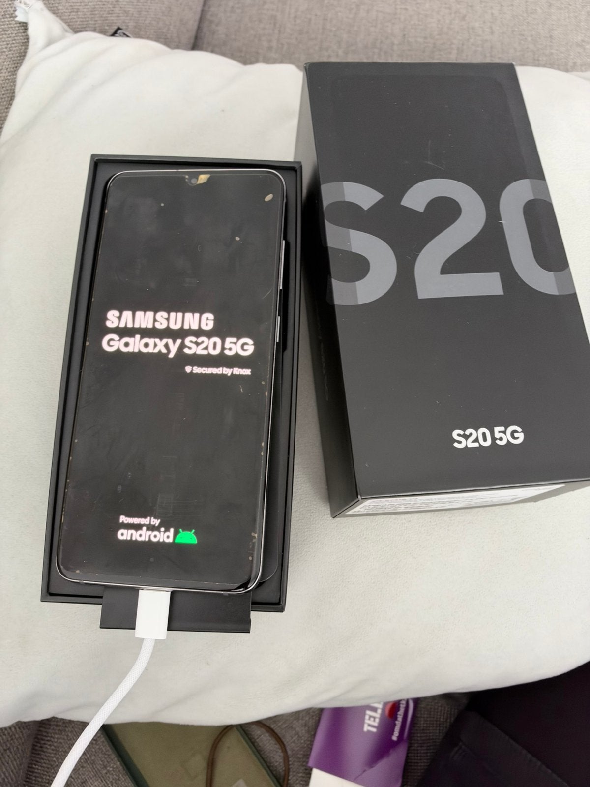 Samsung Galaxy S20 dual-sim 128gb Als nieuw, Galaxy S20, Zwart, Ophalen of Verzenden, Zo goed als nieuw