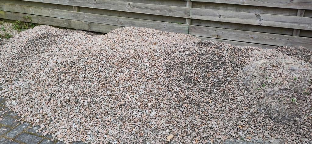 Schots graniet split/grind, Ophalen, Rood, Graniet, Split