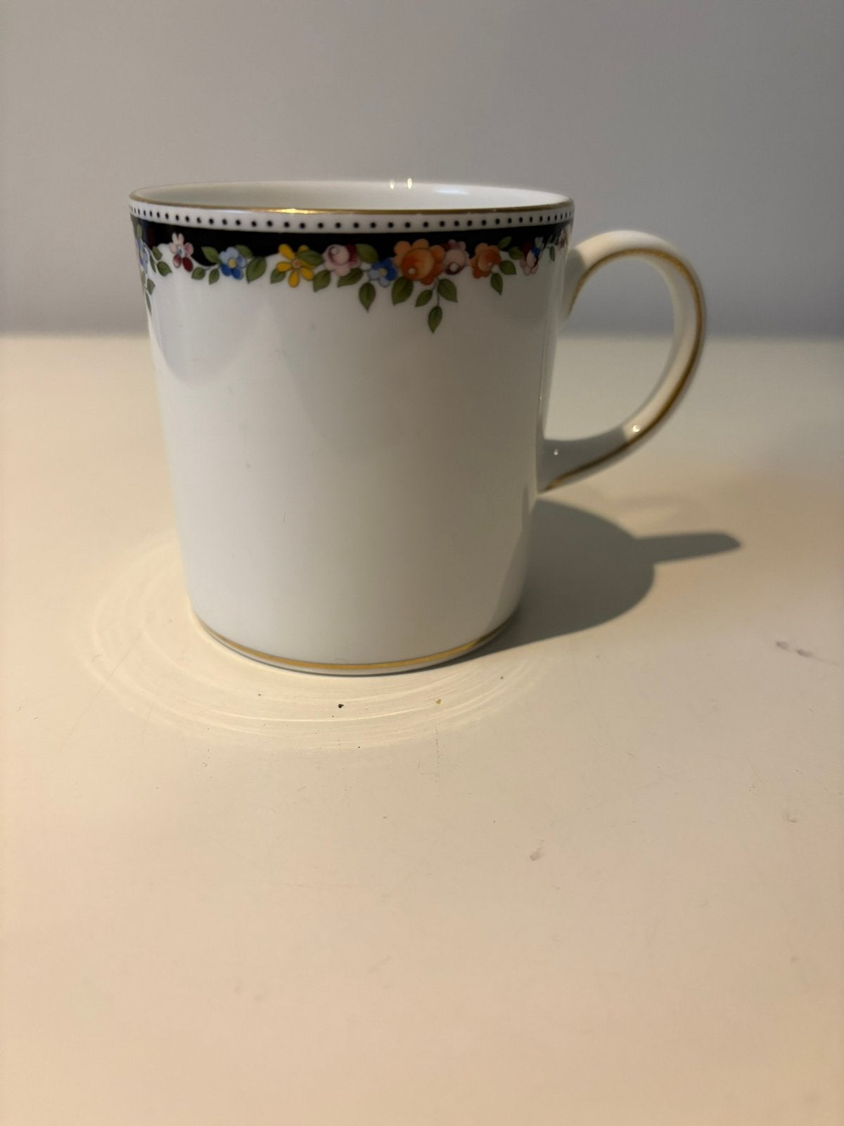 Wedgewood Osborne koffiekopje 1983, Verzenden, Zo goed als nieuw, Aardewerk