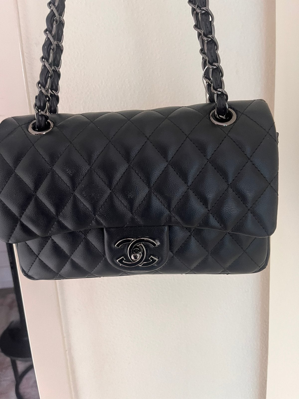 Zwarte tas, Ophalen of Verzenden, Zo goed als nieuw, Zwart, Handtas