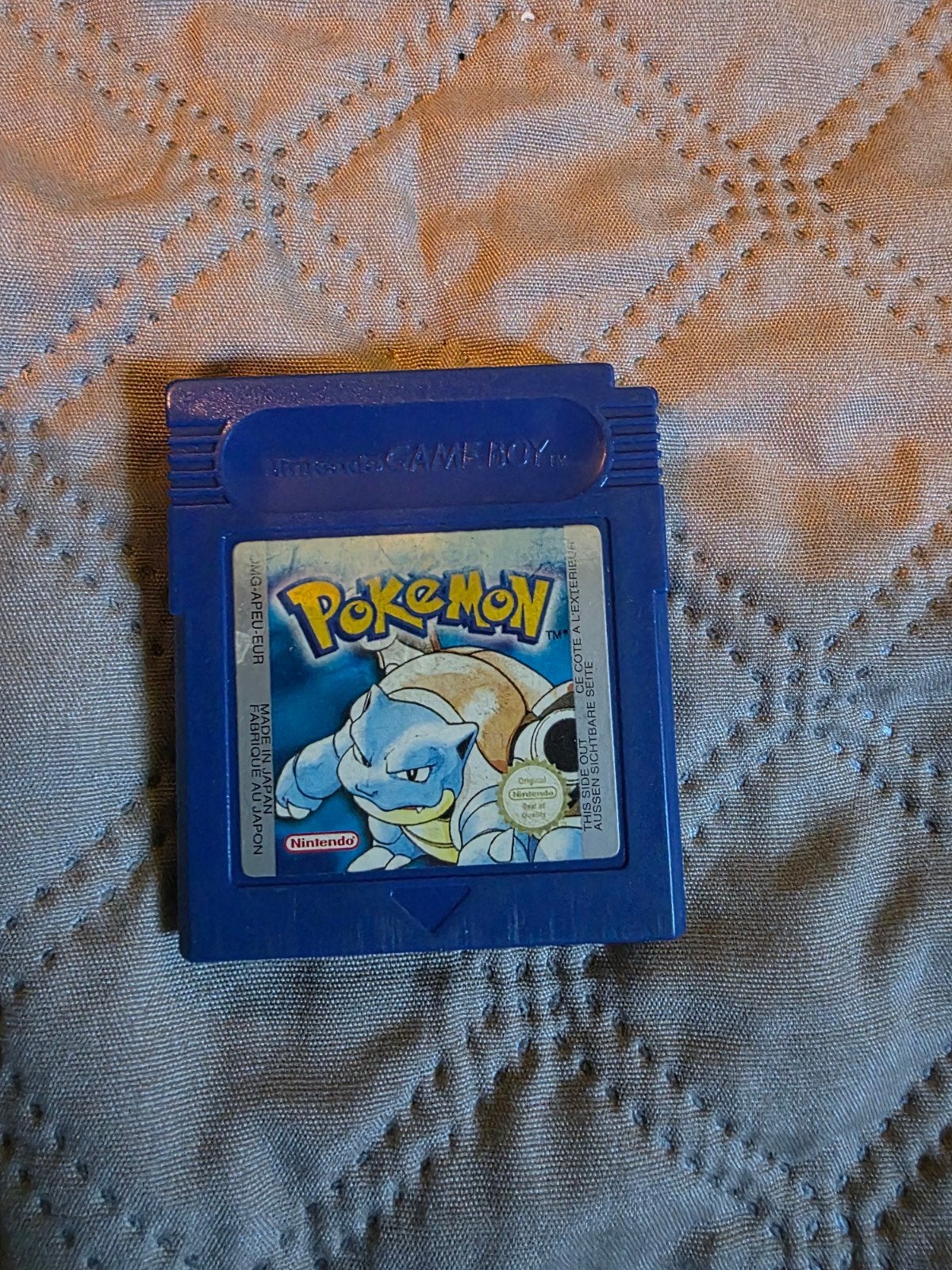 Pokémon Blue Game Boy - Klassieke Gameboy Game, Gebruikt, 1 speler, Ophalen of Verzenden, Role Playing Game (Rpg)