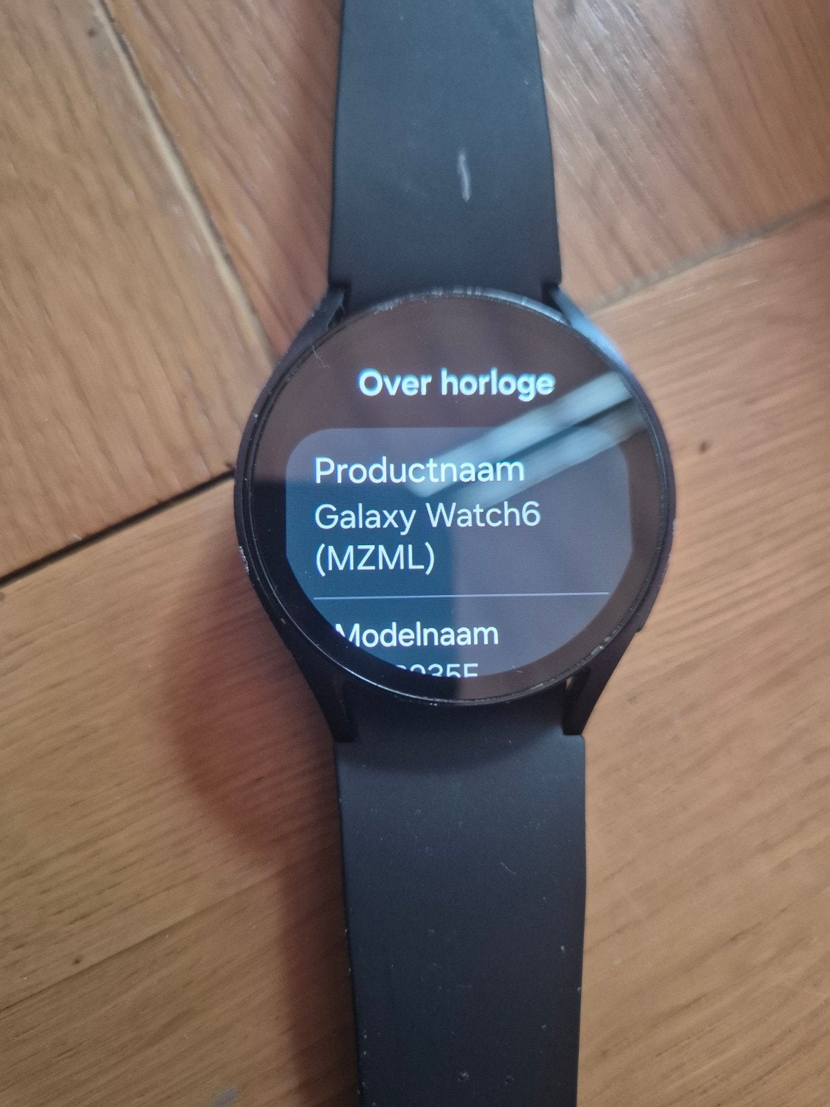 samsung smart watch 6, Ophalen of Verzenden, Zo goed als nieuw, Zwart, Android
