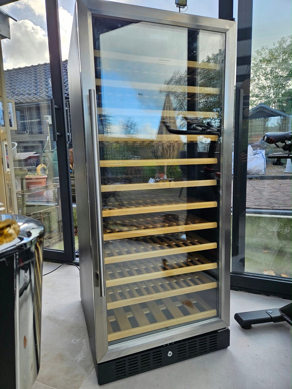 Wijnkoelkast Schreuder&Waterman Lavardin Uno, Ophalen, 150 tot 200 liter, 60 cm of meer, 160 cm of meer