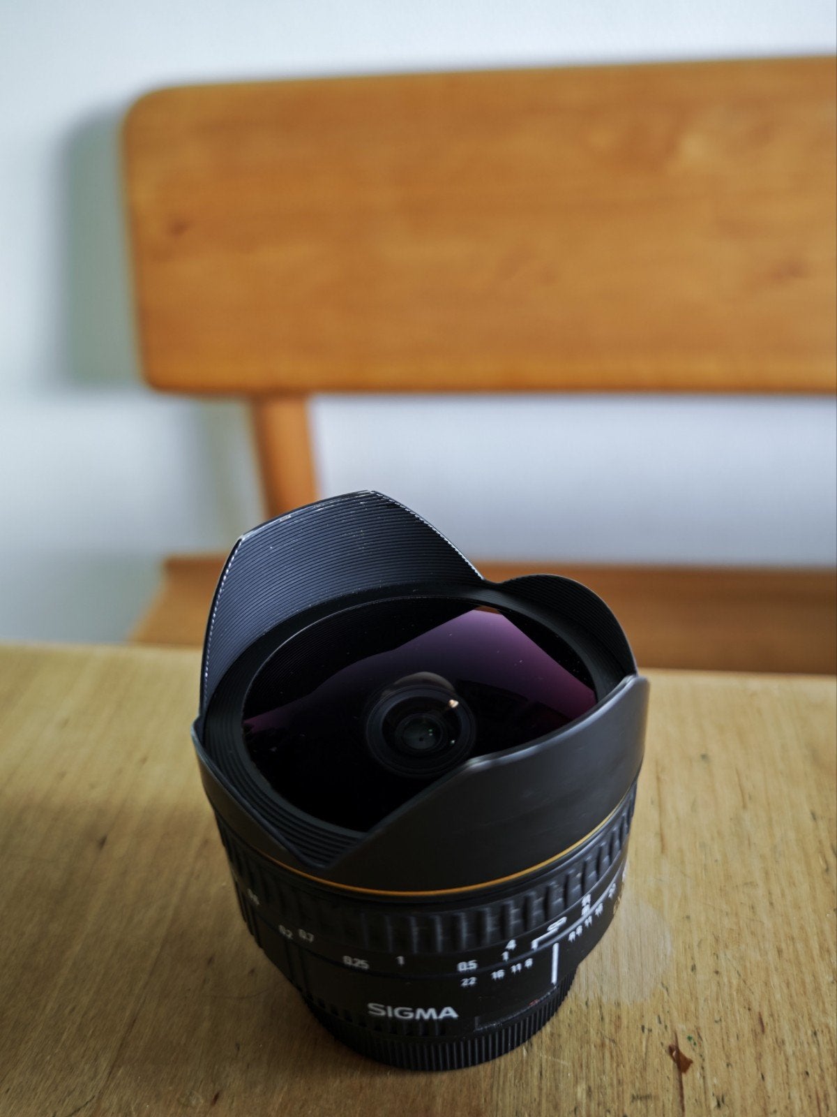 Sigma 15mm f2.8 EX DG fisheye Nikon, Ophalen of Verzenden, Gebruikt