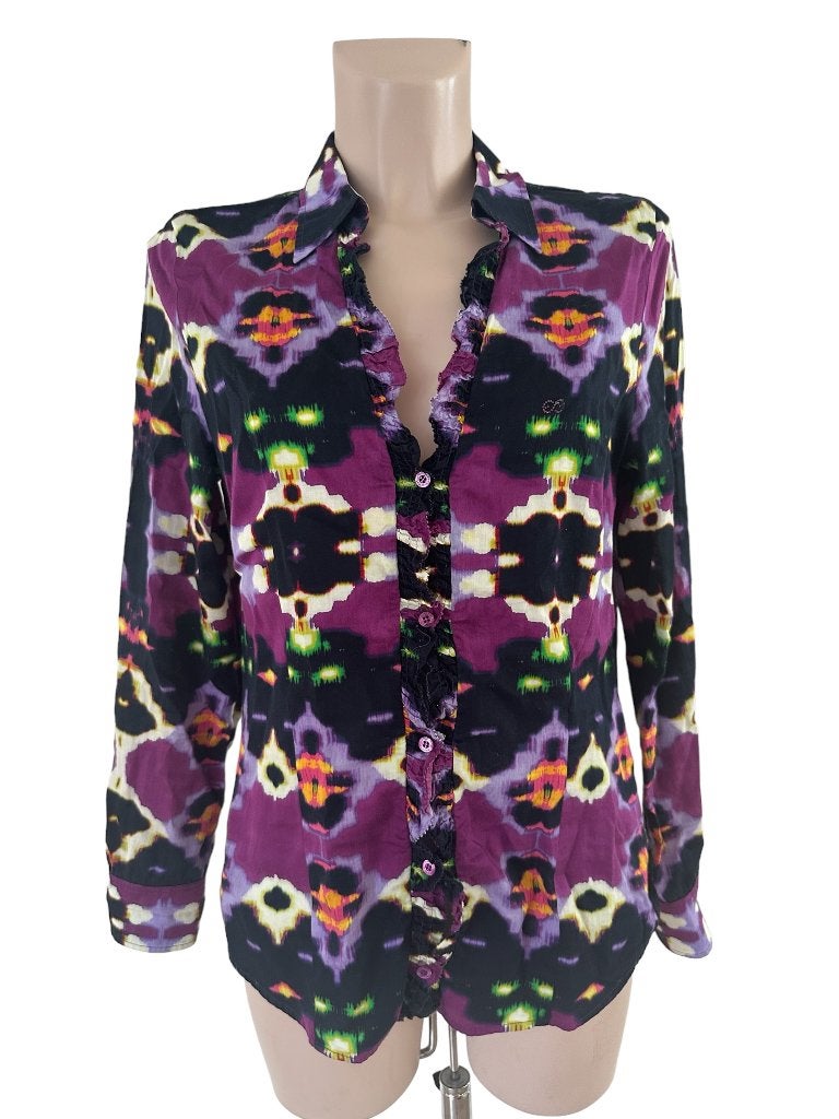 Escada blouse L, Maat 38/40 (M), Ophalen of Verzenden, Zo goed als nieuw