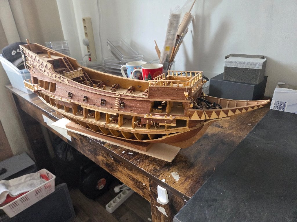 De Eendracht modelschio, Hobby en Vrije tijd, Modelbouw | Boten en Schepen, Ophalen of Verzenden, Gebruikt, 1:32 tot 1:50, Overige merken