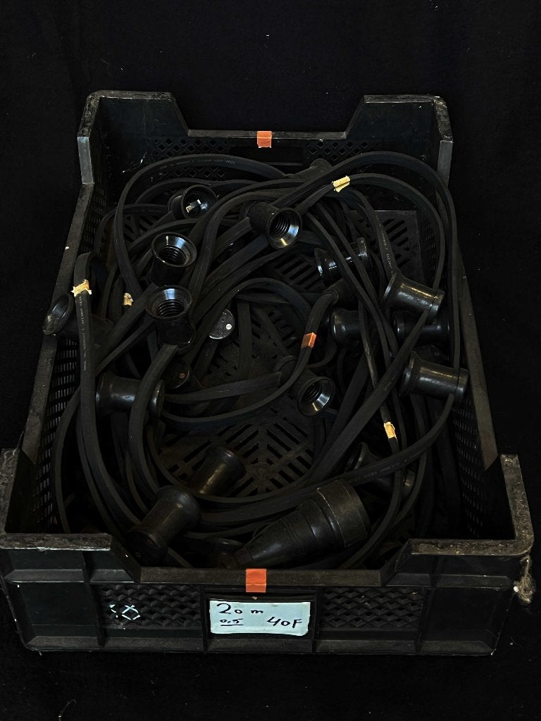 Professionele Prikkabel (Om de 50cm een fitting) 20 meter, Ophalen of Verzenden, Gebruikt, Overige