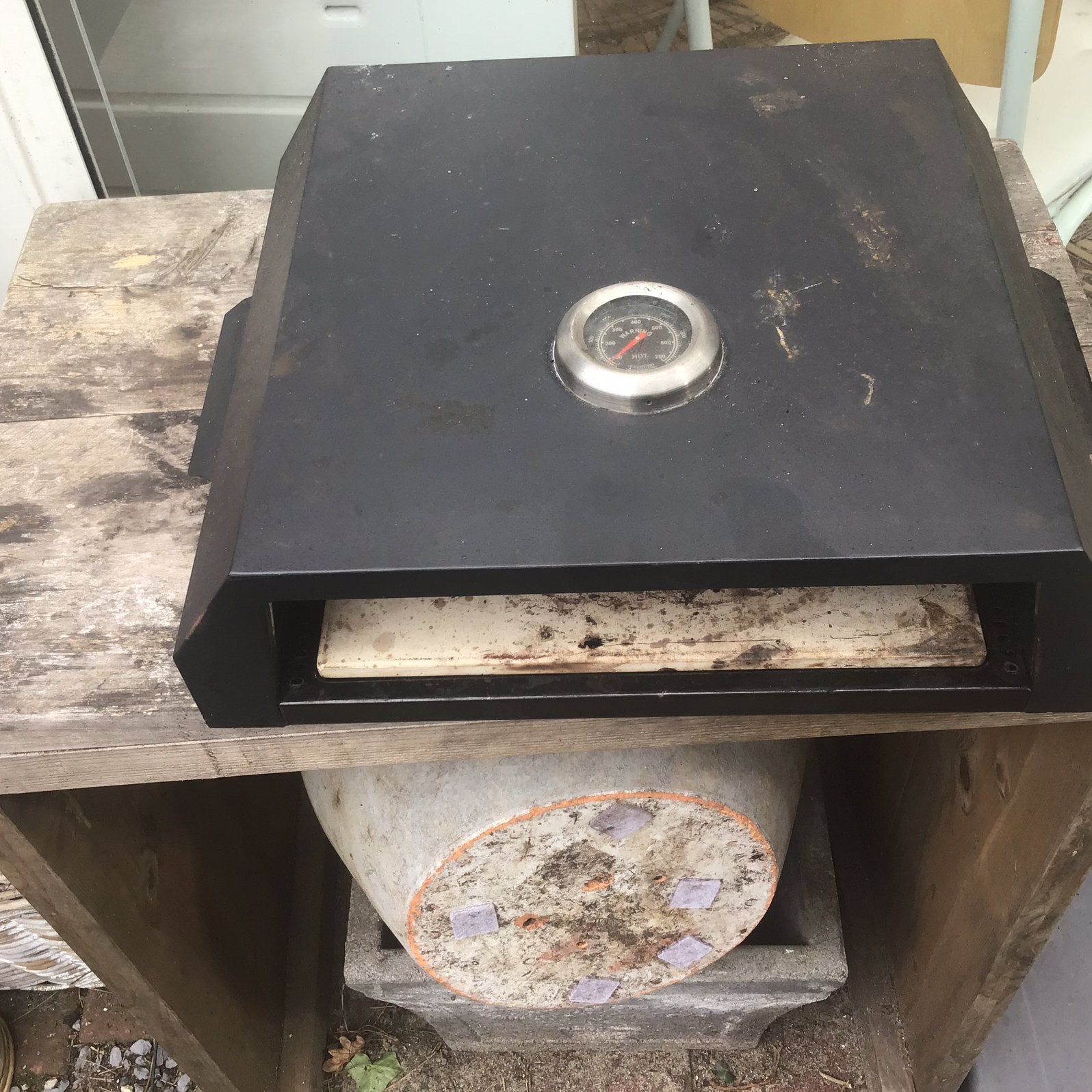 Pizza oven, Tuin en Terras, Ophalen, Gebruikt