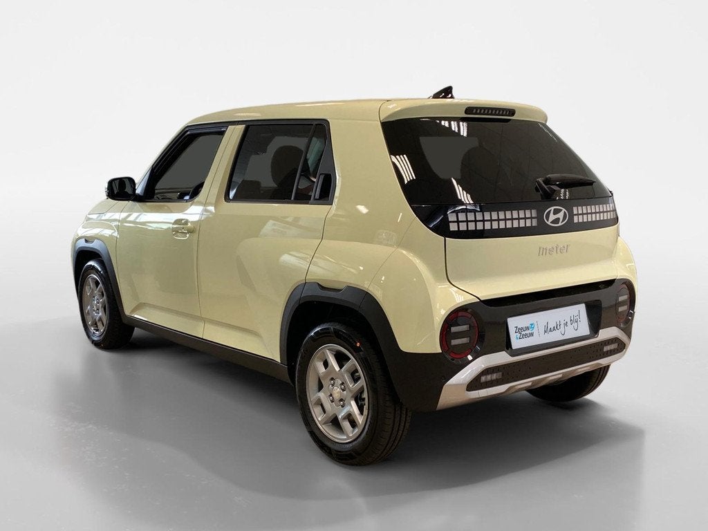 Hyundai INSTER 49 KWH | PULSE | AIRCO | NAVI |, Auto's, Hyundai, 12 maanden, Stof, Zwart, Geel