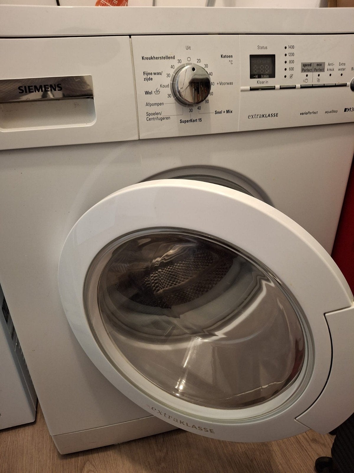Siemens extraKlasse Wasmachine - Voorlader, Witgoed en Apparatuur, Wasmachines, Ophalen, Gebruikt, Wolwasprogramma, Voorlader