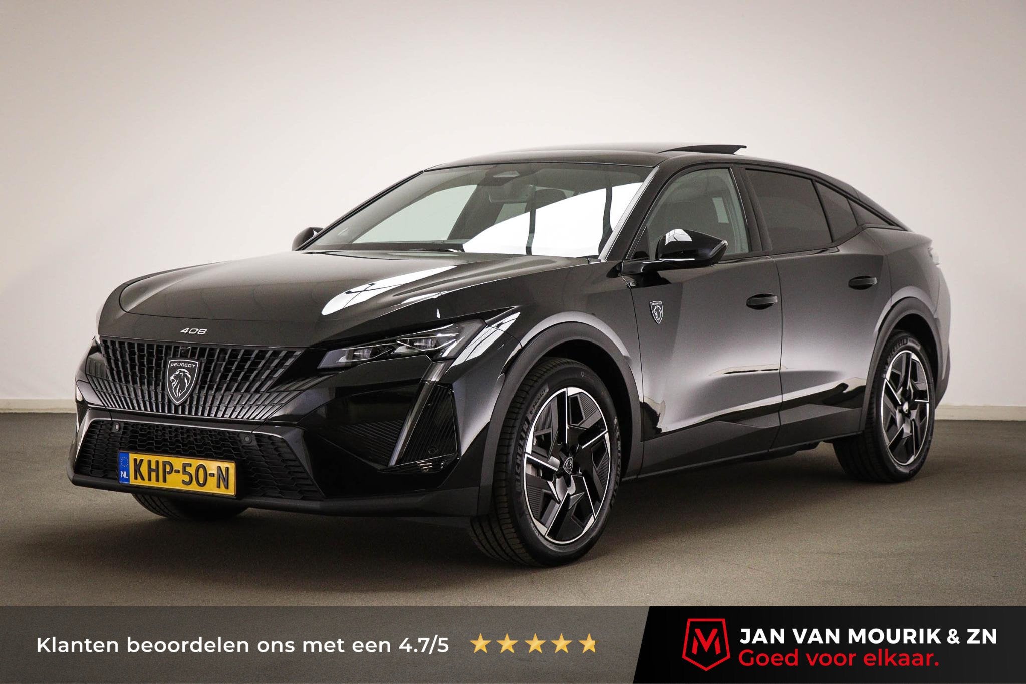 Peugeot e-408 GT 58 kWh | NIEUW | PANORAMADAK | STUURVERWARM