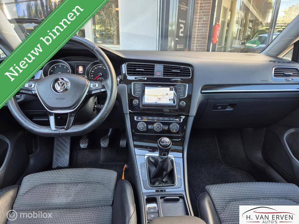 Volkswagen Golf 1.2 Highline SCHUIFKANTELDAK LEDER NAVI PDC, Auto's, Voorwielaandrijving, Euro 5, 4 cilinders, 610 kg