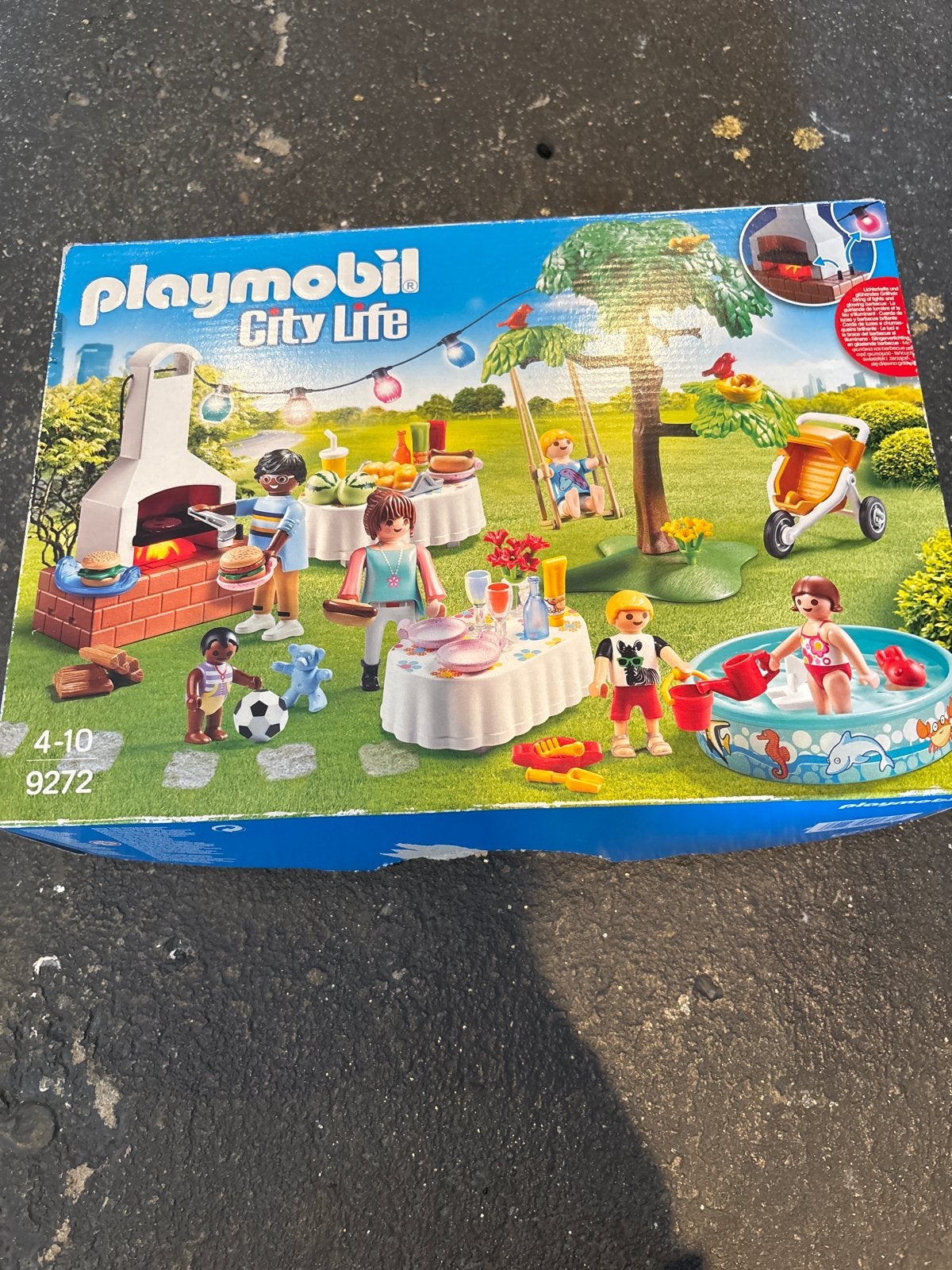 Playmobil City Life Barbecue Feestje (Set 9272), Complete set, Overige typen, Nieuw, Ophalen of Verzenden