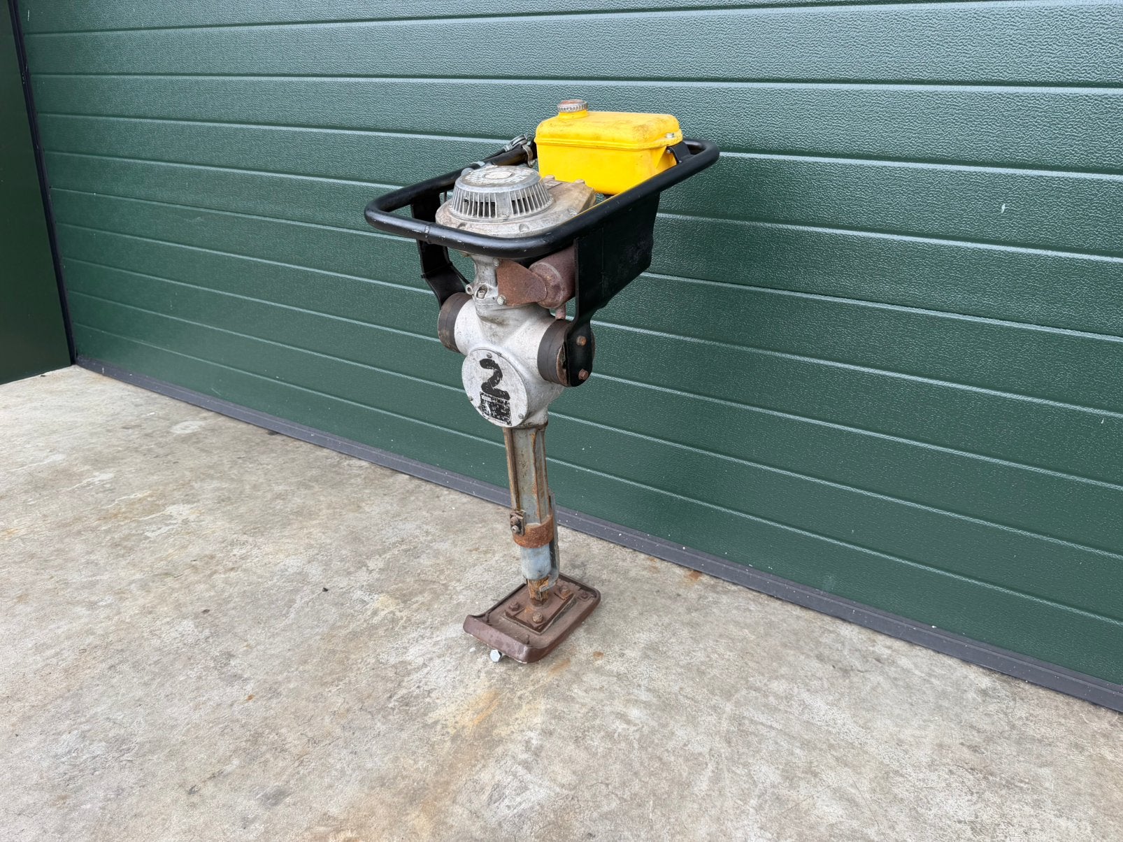 Wacker BS 30 sleuvenstamper, Ophalen, Gebruikt