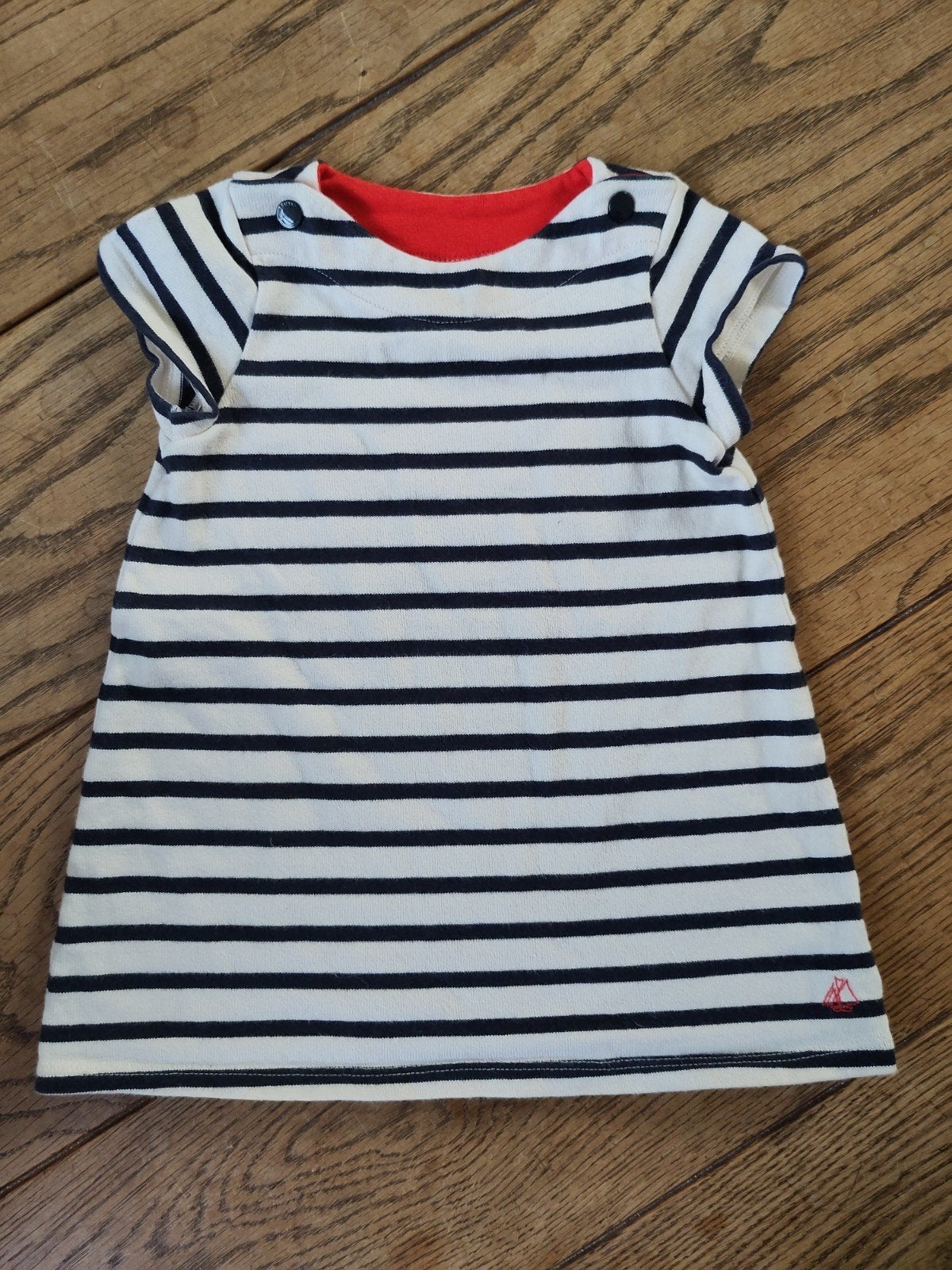Jurkje Petit Bateau maat 74, Meisje, Jurkje of Rokje, Ophalen of Verzenden, Petit Bateau