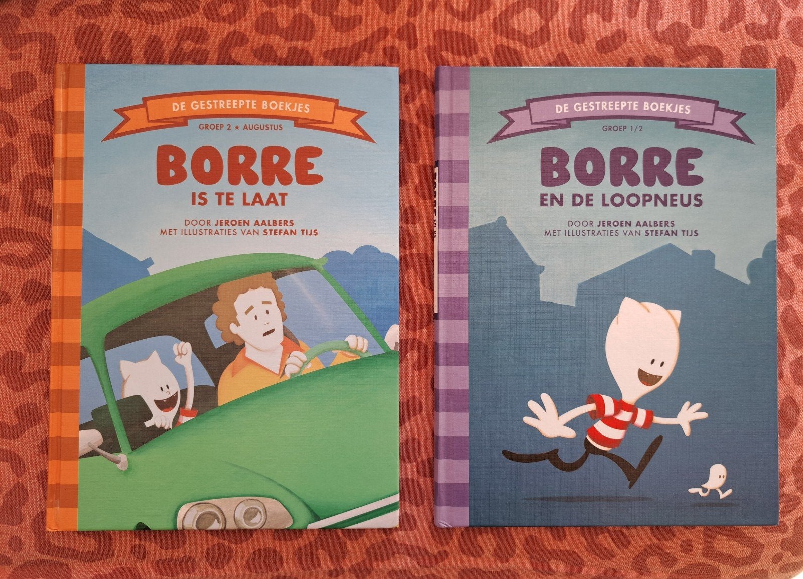 Z.g.a.n. 2 BORRE BOEKJES groep 1 en 2 samen €6, Ophalen of Verzenden, Zo goed als nieuw