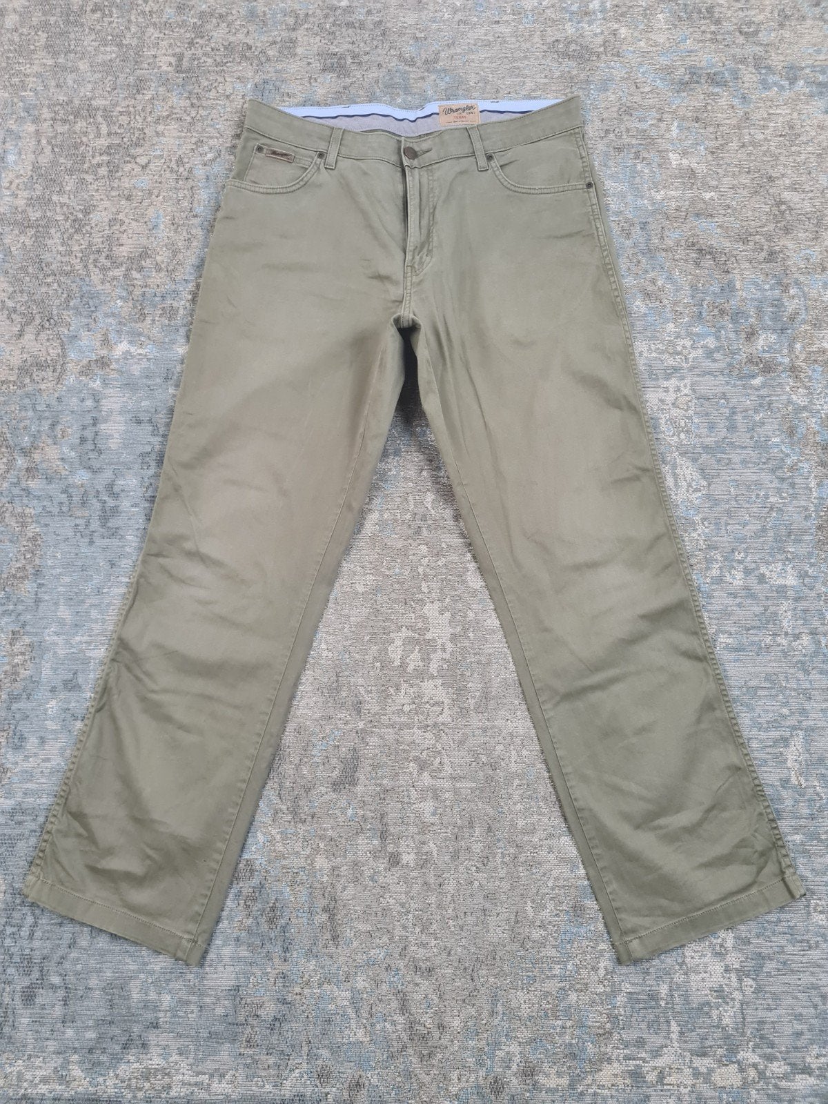 Wrangler TEXAS STRETCH W36 L32 Straight STRETCH Bronno3632, Verzenden, Wrangler, Cruquiusweg 109 NP, 1019 AG Amsterdam, Zo goed als nieuw