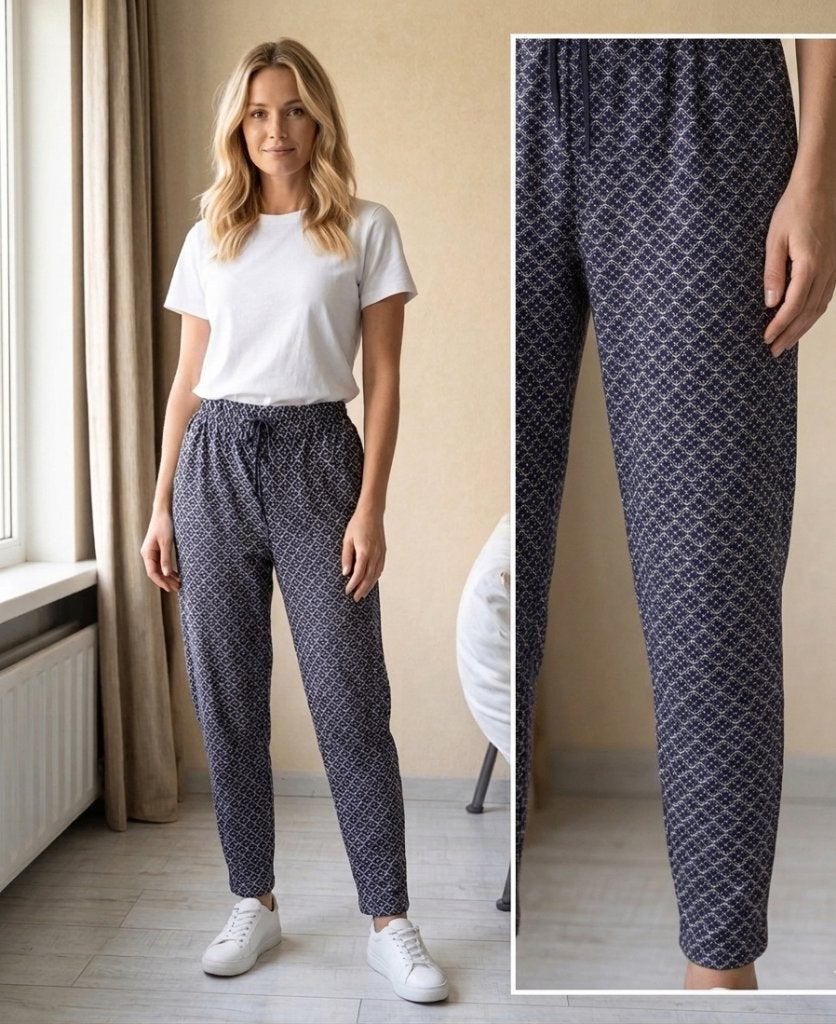 comfy true spirit tappered fit broek /mt.S/M, Kleding | Dames, Zwart, Maat 42/44 (L), Ophalen of Verzenden, Lang